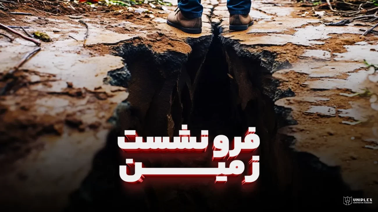راه های جلوگیری از نشست زمین