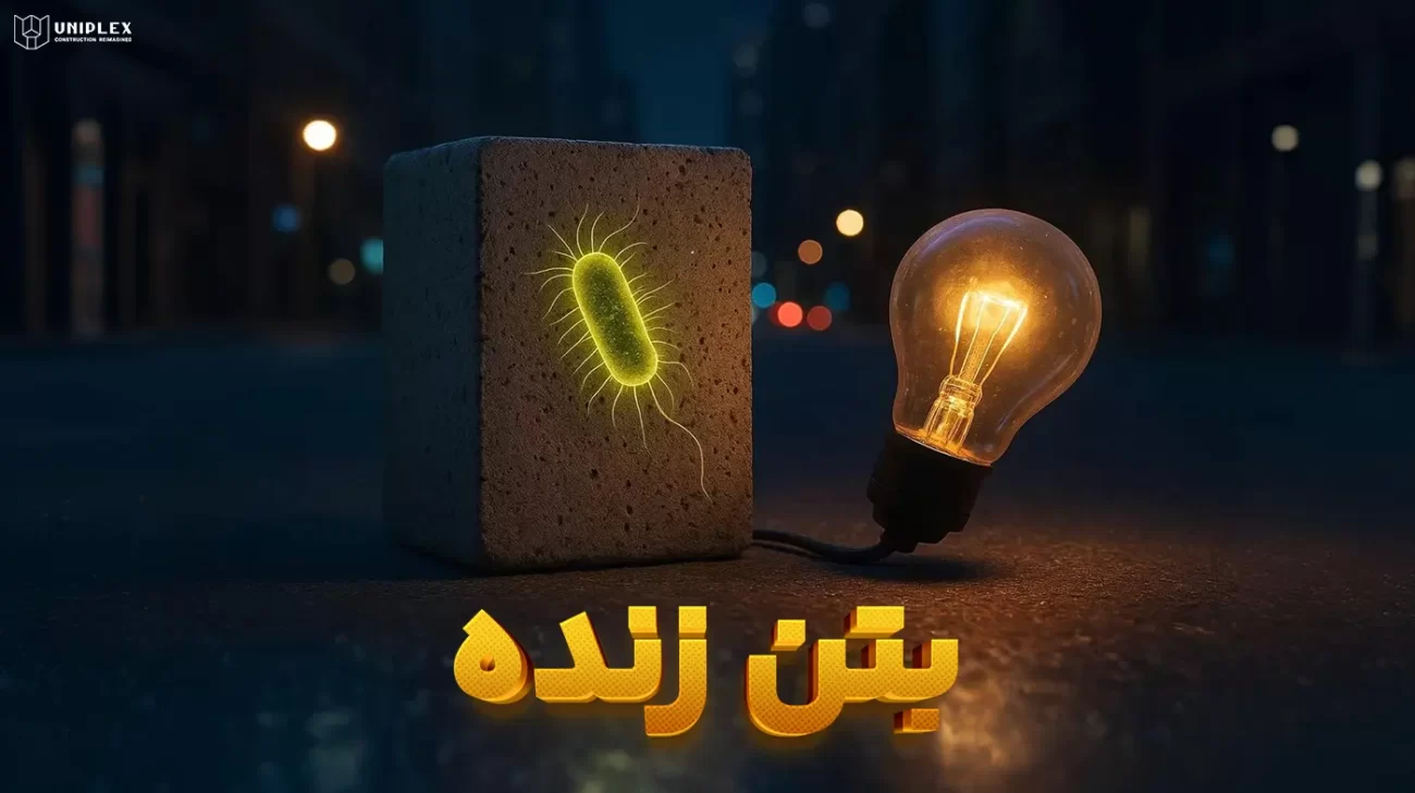 اولین بتن زنده جهان می تواند برق را ذخیره کند و ساختمان ها را از درون تأمین انرژی نماید
