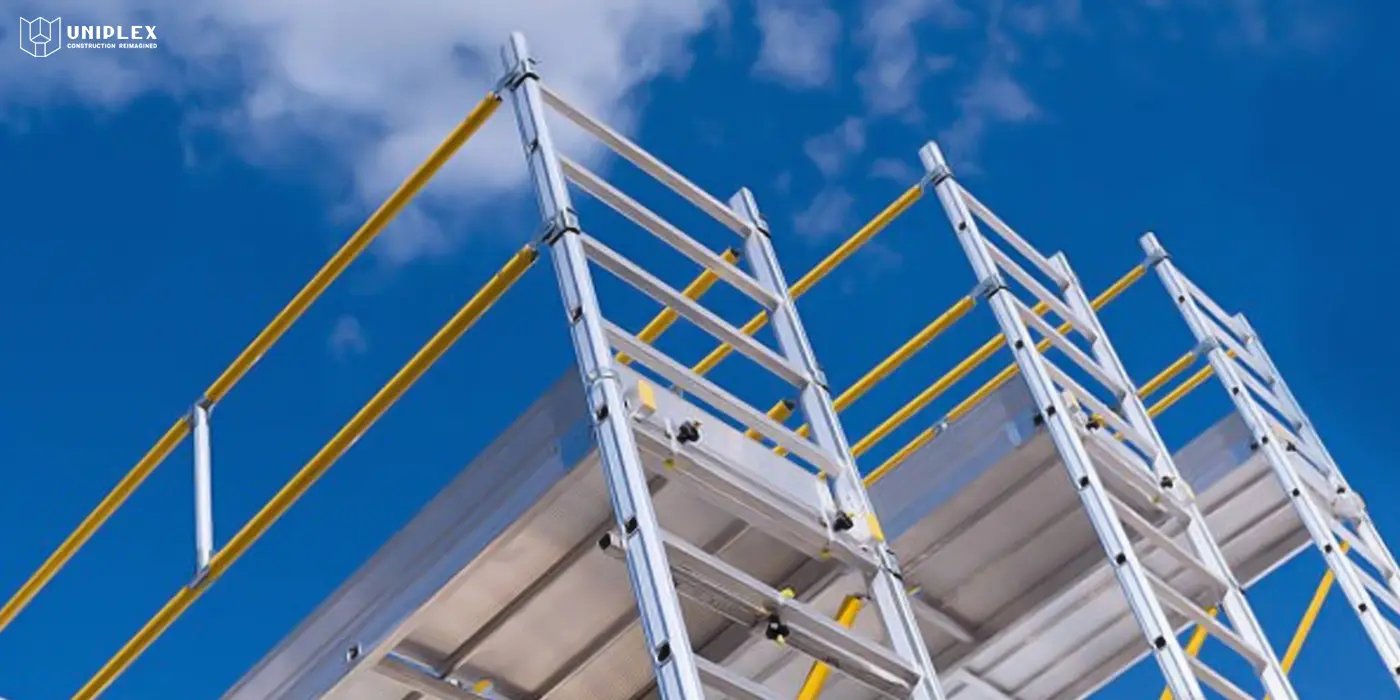 سرعت اجرا و جداسازی بالای داربست آلومینیوم