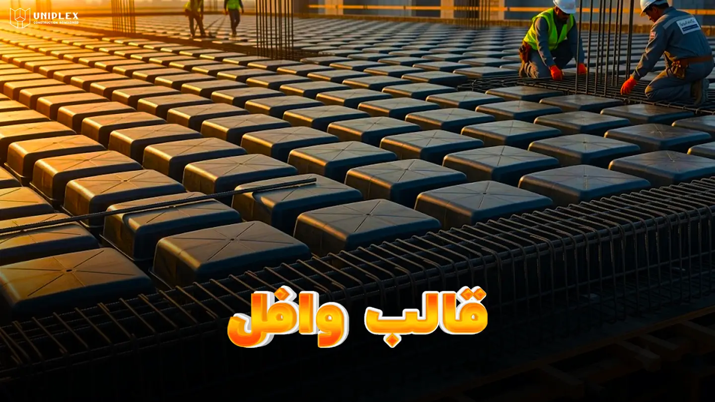 قالب سقفی وافل