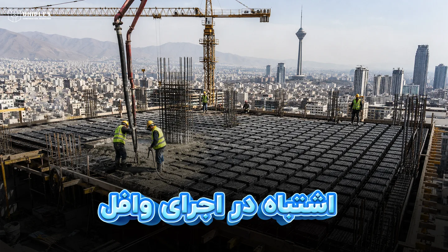 اجرای سقف وافل در تهران