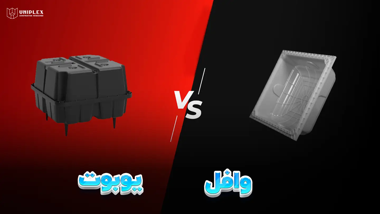 قالب وافل و قالب یوبوت